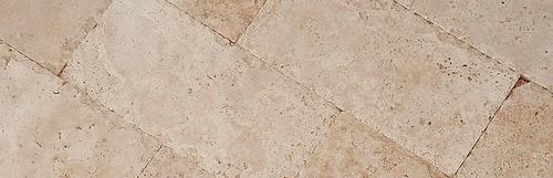 Travertín Classic dlažba , sekané hrany , 30,5 x 15,2 x 3,2 cm