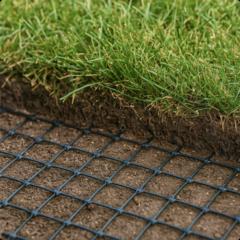 Maulwurfgitter schwarz 1x20m, 45g, 15x15mm