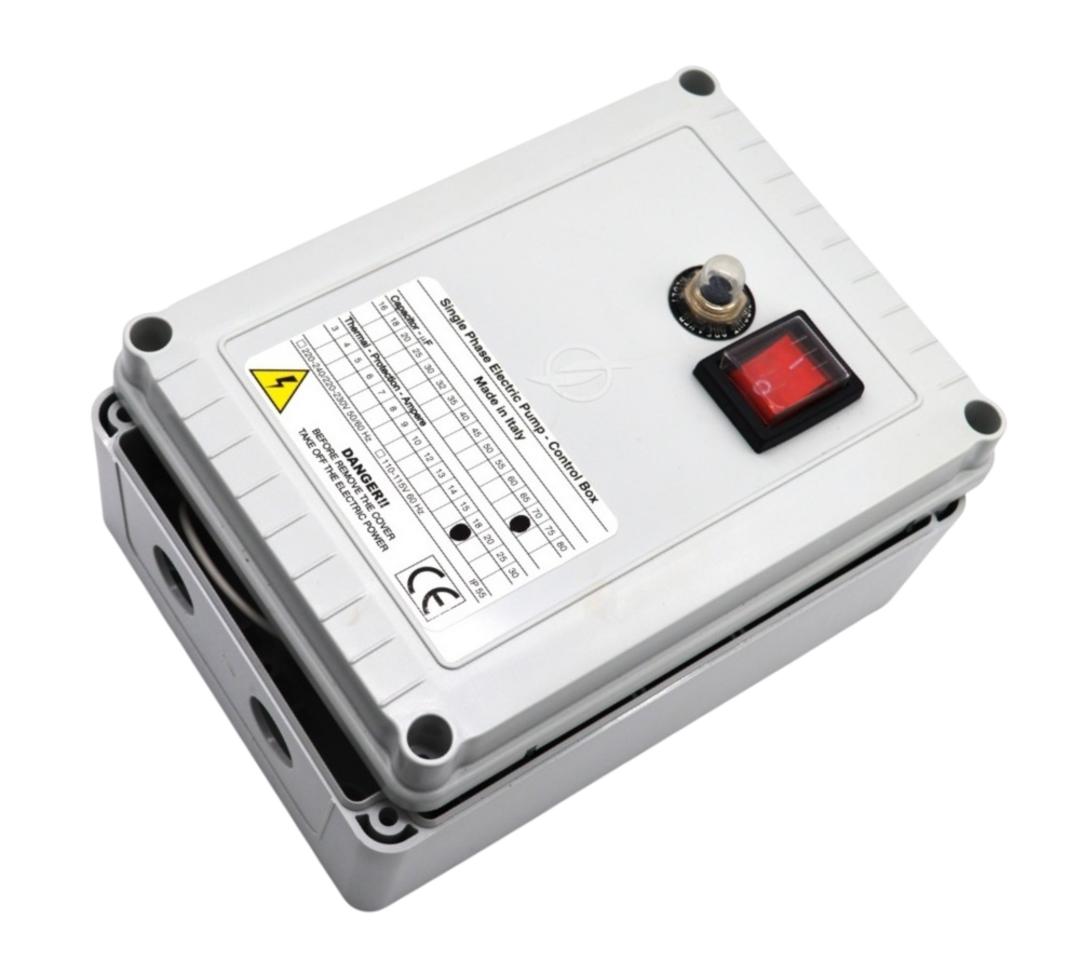 Rozbehová skrinka 2,2kW 70uF/18A