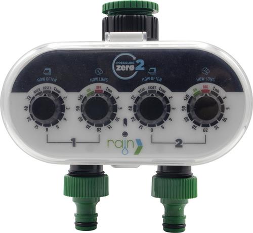 Rain batériová jednotka na vodovodný kohútik ZERO PRESSURE 2, pre 2 sekcie