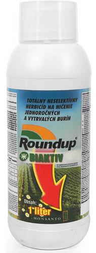 Totálny herbicíd Roundup biaktiv M 1 l
