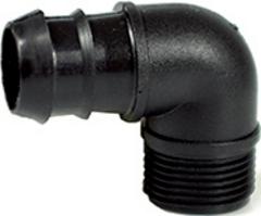 Irritec Kniestück mit Steckanschluss 20mm x 1/2"M, PN4