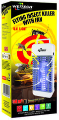 Weitech UV lampa proti hmyzu  s ventilátorom