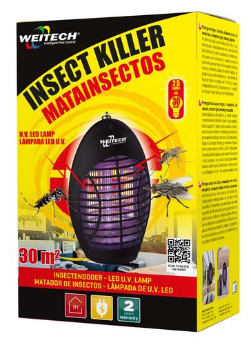 Pasca na muchy a komáre -Led UV, 30 m2