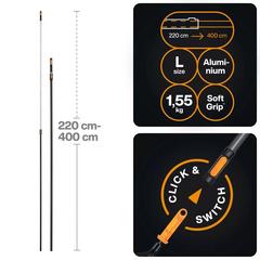 FISKARS násada teleskopická Graphite OneClick L