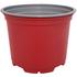 Odľahčený kvetináč RED, priemer 10,5 cm, výška 7,9 cm - Foto0