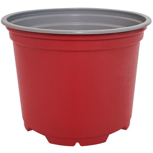 Odľahčený kvetináč RED, priemer 10,5 cm, výška 7,9 cm