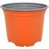Odľahčený kvetináč ORANGE, priemer 10,5 cm, výška 7,9 cm